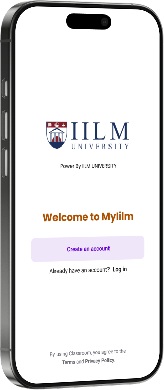 Student app create account screen